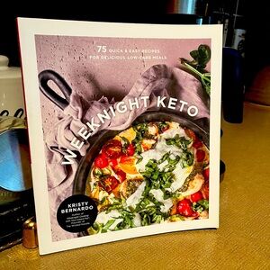 Weeknight Keto Cookbook by Kristy Bernardo